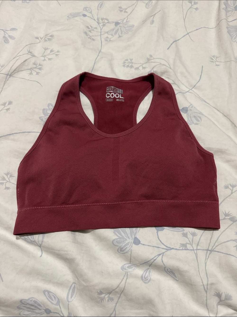 32 Degrees Women Seamless Racerback Sports Bra (Size: XS)